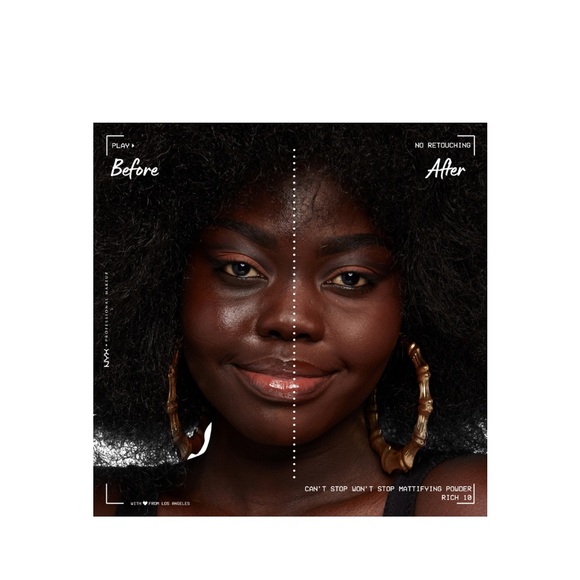 NYX Pore Filler Primer & Can’t Stop Won’t Stop Mattifying Powder Bundle - Picture 8 of 8